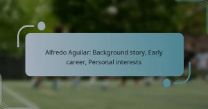 Alfredo Aguilar: Background story, Early career, Personal interests